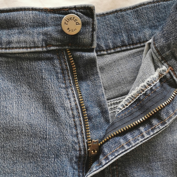 Riveted by Lee Vintage Denim High Waist Shorts - Picture 4 of 7